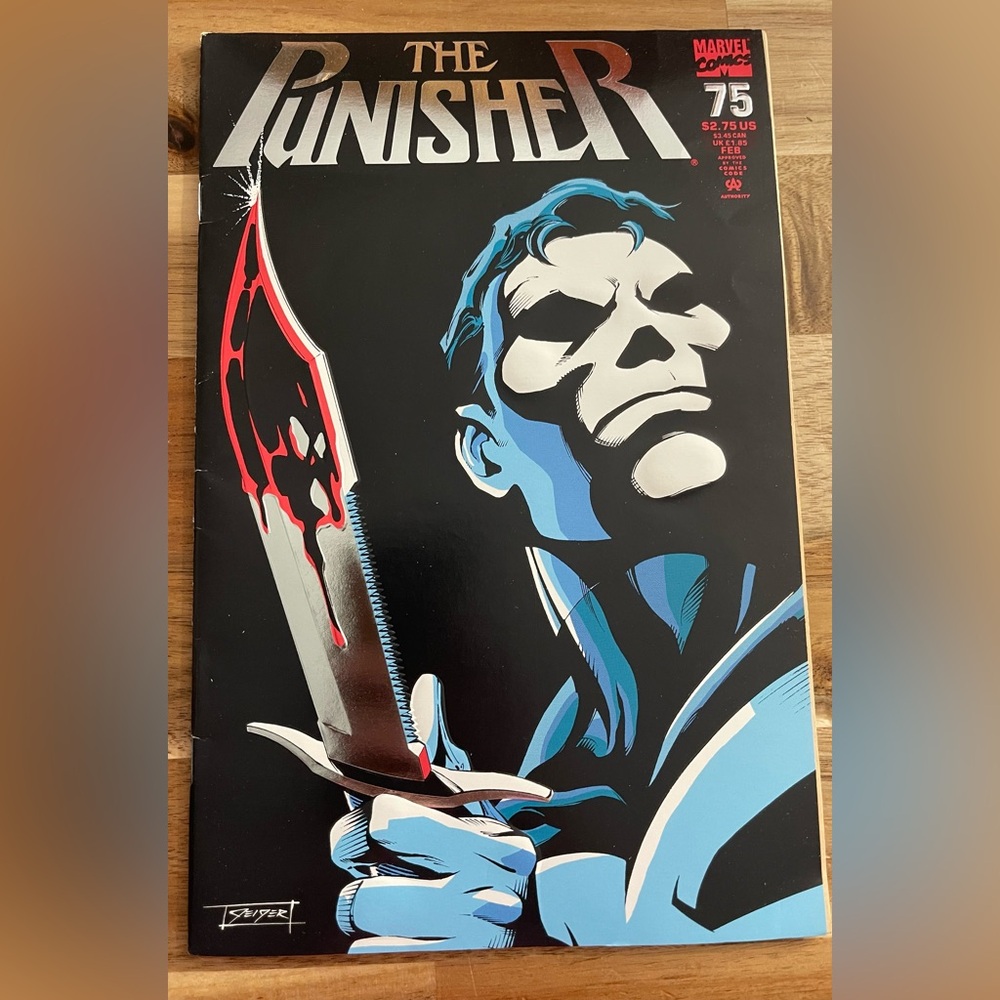 Marvel The Punisher comic book